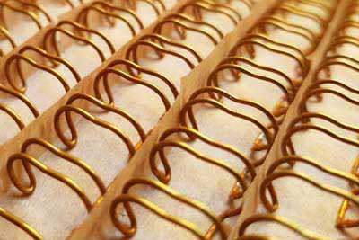 Žičana spirala zlatna